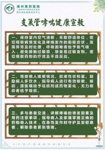 支气管哮喘健康宣教