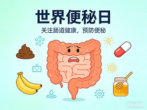 3.28世界便秘日 | 便秘不是小事，也不是大事